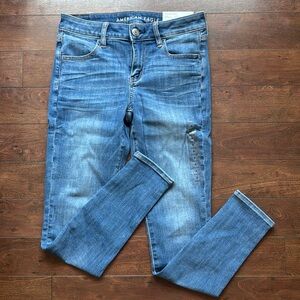 American Eagle Ne(x)t Level Stretch Low Rise Jegging (Size 4 Reg / 27W)